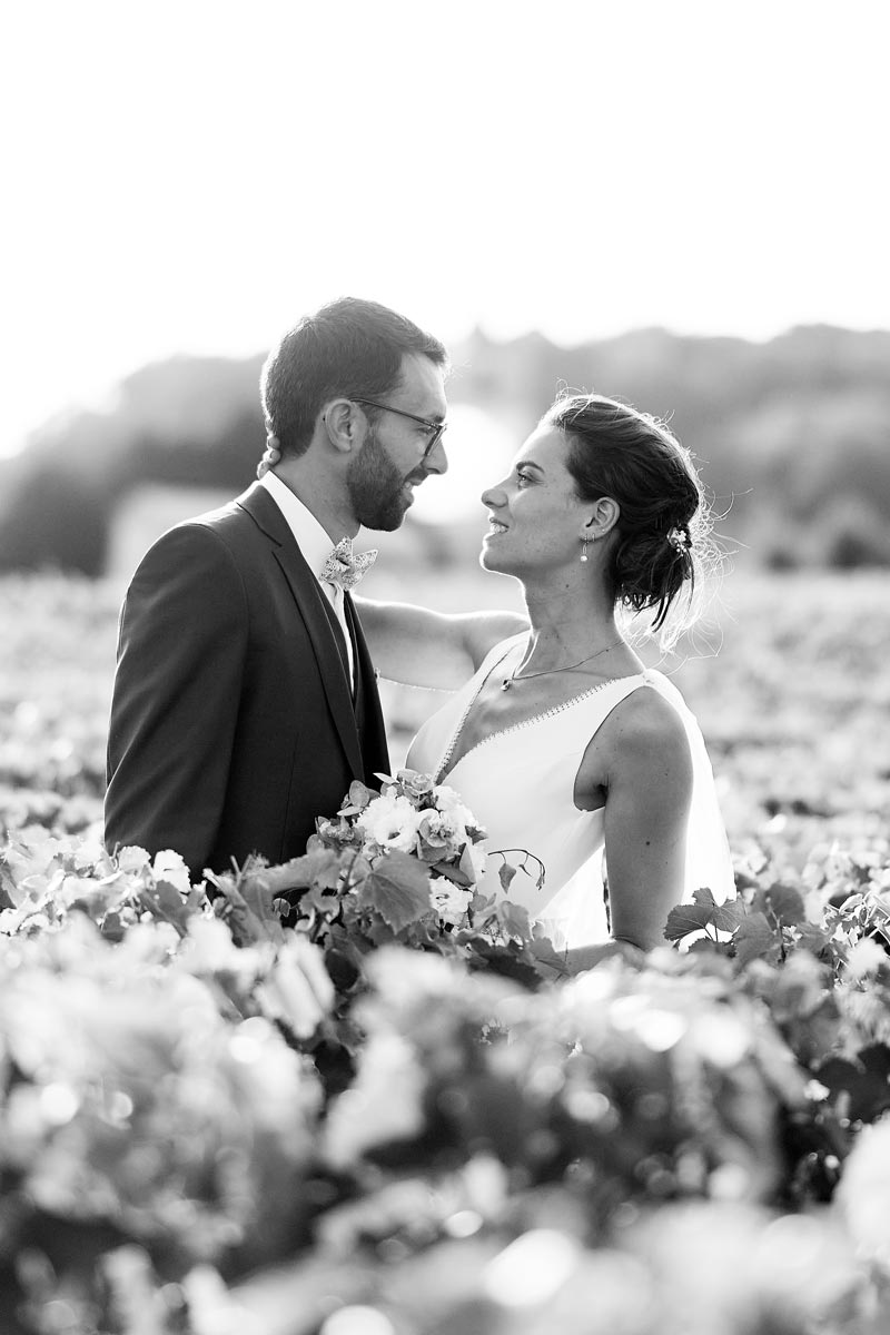 Photo de couple lors d'un mariage