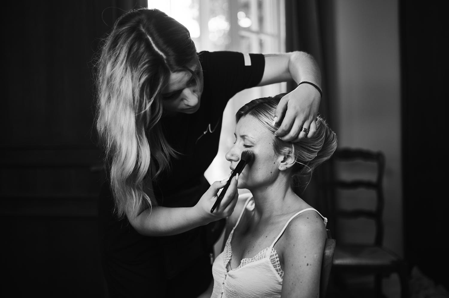 Maquillage de la mariée