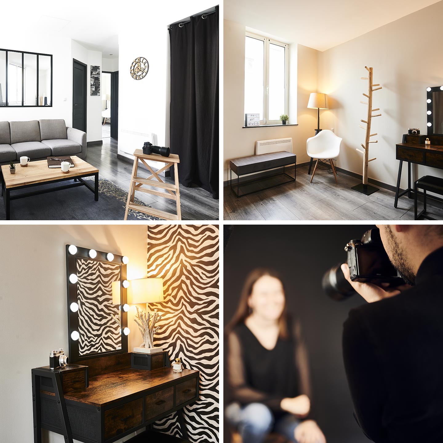 Présentation du studio photo