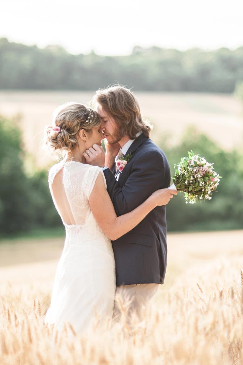 Photo de couple lors d'un mariage